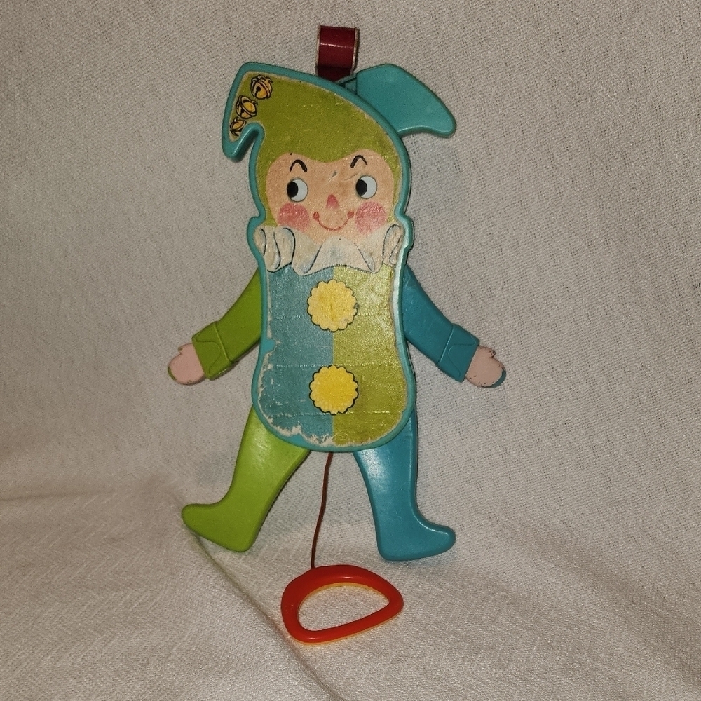 Fisher-Price Blue and Green Jumping Jack  Learning Toy